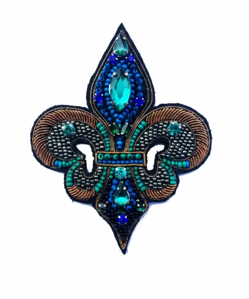 beaded badges